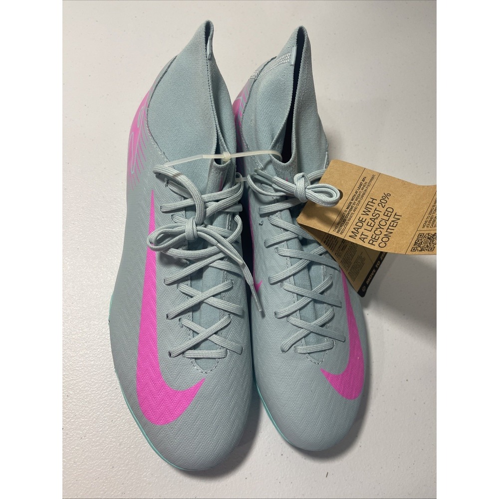 Size 9.5 - Nike Mercurial Superfly 10 Academy Ocean Cube/Pink Blast